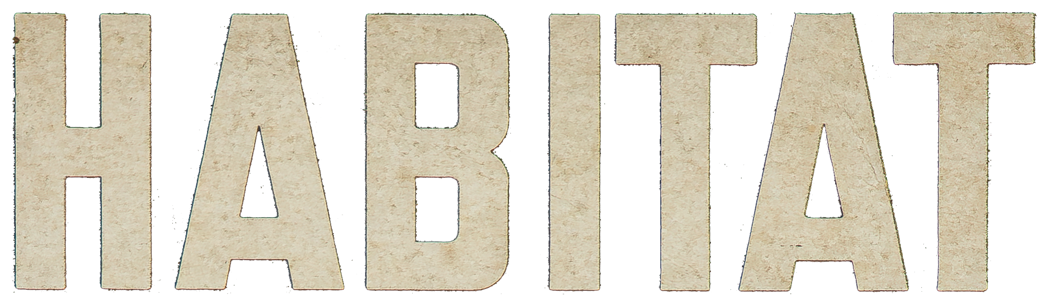 logo extraído da capa da primeira edição de Habitat